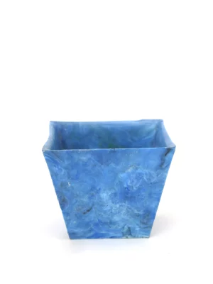 PokUP blue small square flower pot