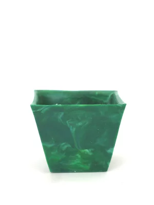 PokUP Small green square flower pot